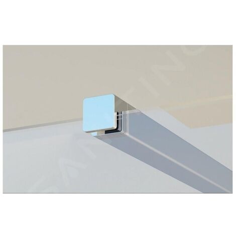 Ravak Walk-In - Upright W SET-100 Free, chrome GWD01000A097 (1/3)