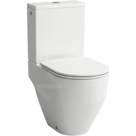 Laufen Pro - Cuvette combinée WC, évacuation Vario, Rimless, LCC, blanc H8259644000001 (1/3)