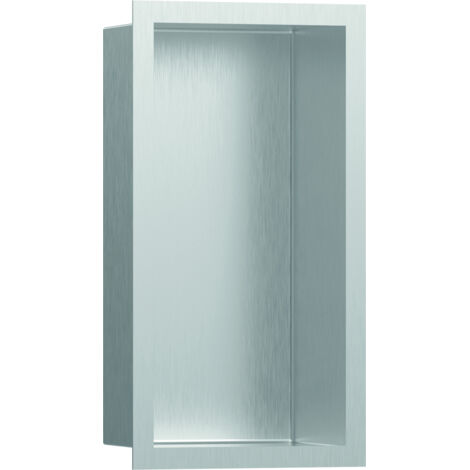 hansgrohe XtraStoris Individual niche murale en acier inoxydable
