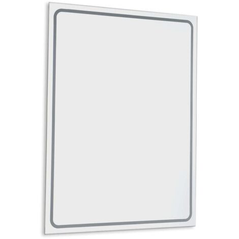 Sapho Gemini II - Miroir avec éclairage LED, 600x800 mm GM060 (1/5)