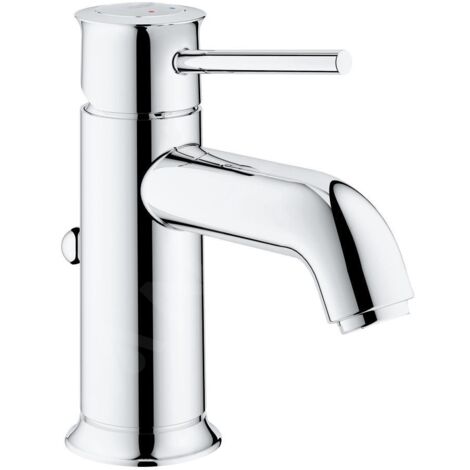 Grohe BauClassic - Mitigeur de lavabo avec tirette, chrome 32862000 (1/5)
