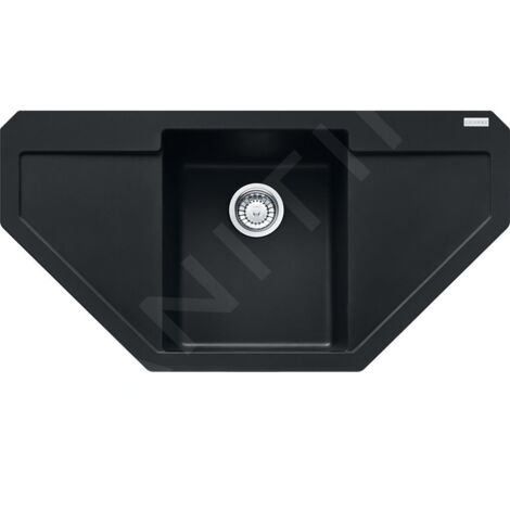 Franke Maris - Évier en Fragranite MRG 612 E, 960x500 mm, noir mat 114.0637.572 (1/3)