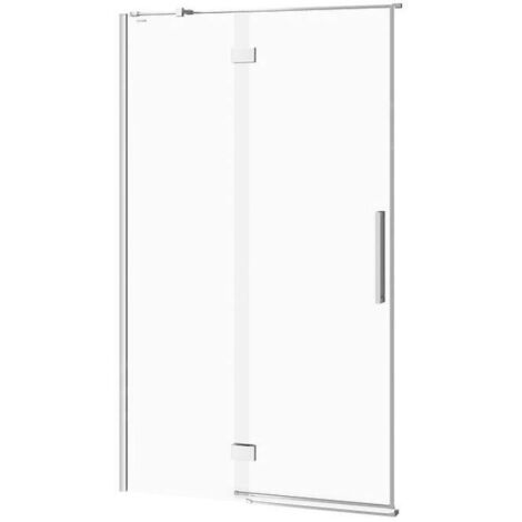 Cersanit Crea - Porte de douche 120x202 cm, gauche, chrome/verre clair S159-003 (1/4)