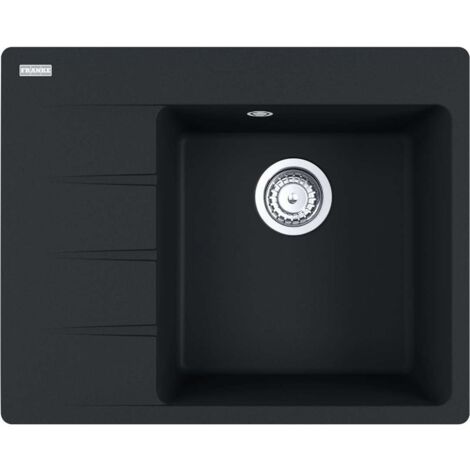Franke Centro - Évier en Fragranite CNG 611-62 TL / 7, 62x50 cm, noir mat 114.0637.434 (1/3)