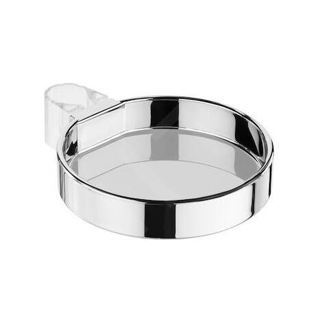 Jika Cubito Pure - Porte-savon pour barre de douche, chrome H3641X00048111 (1/2)