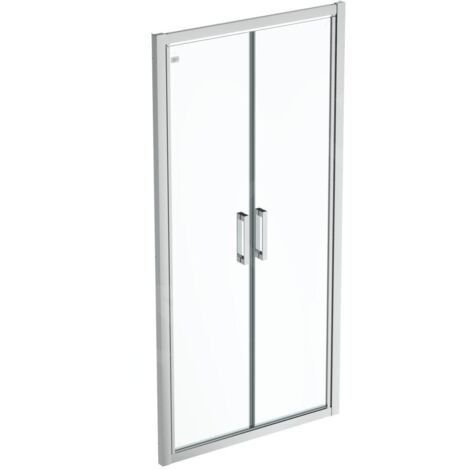 Ideal Standard Connect 2 - Porte de douche 900 mm, silver bright/verre clair K9294EO (1/3)