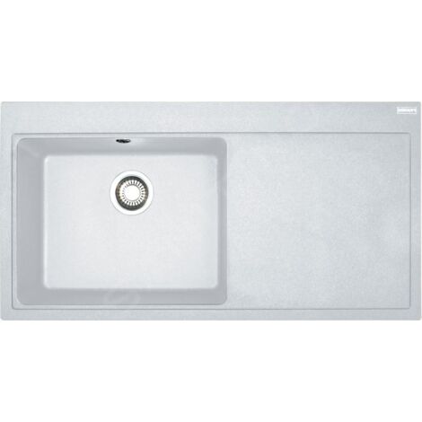 Franke Mythos - Évier en fragranit MTG 611/2, 1000x515 mm, blanc artic 114.0150.003 (1/4)
