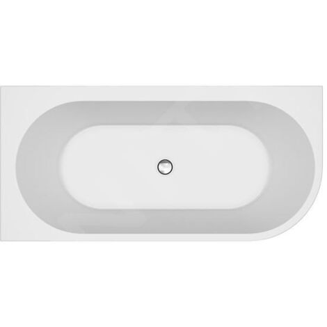 Cersanit Crea - Baignoire 170x82 cm, pieds compris, gauche, blanc S301-329 (1/3)