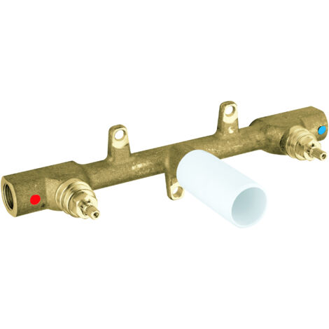 Grohe Corps d’encastrement - Corps d’encastrement pour mélangeur trois trous encastré 32706000 (1/5)