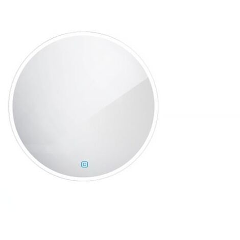 Nimco Miroirs - Miroir avec lumière LED, 600 mm, capteur tactile, aluminium ZP 26000RV (1/5)