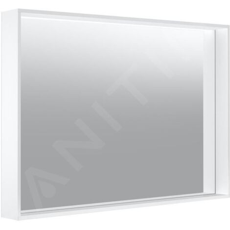 Keuco Plan - Miroir en cadre, 100x70 cm, aluminium 07895173000 (1/2)