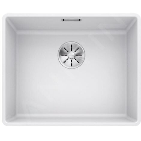 Blanco Subline 500 - Évier en silgranite, 527x427 mm, blanc 523535