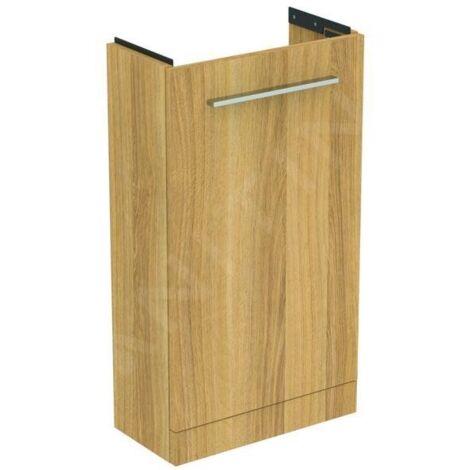 Ideal Standard i.Life S - Meuble de lavabo, 410x740x205 mm, 1 porte, chêne naturel T5005NX (1/5)