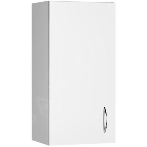 Aqualine Simplex Eco - Armoire suspendue 300x600x240 mm, blanc mat SIME330 (1/4)