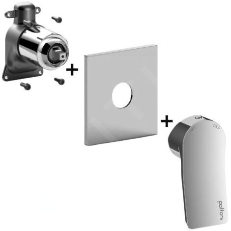Paffoni Tilt - Mitigeur de douche encastré, chrome TIBOX010CR (1/2)