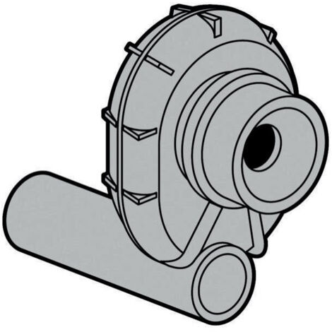Villeroy & Boch – Siphon d'aspiration pour urinoir – Écoulement horizontal – Débit 1 l – Sortie arrière dissimulée – 93260000