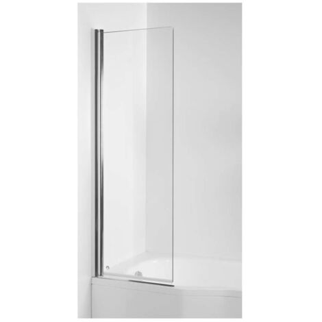 Jika Tigo - Paroi de baignoire, 60x150 cm, gauche/droite, argent/verre transparent H2562140026681 (1/2)