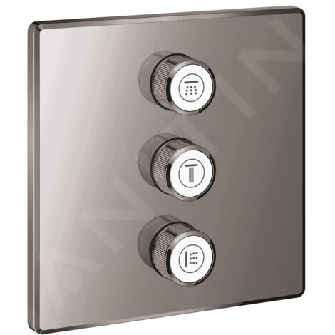 Grohe Grohtherm SmartControl - Mitigeur encastré pour 3 sorties, Hard Graphite 29127A00 (1/3)