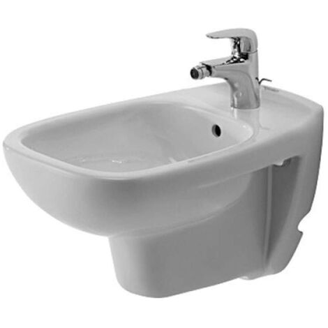 Duravit D-Code - Bidet suspendu, blanc 22571500002 (1/2)