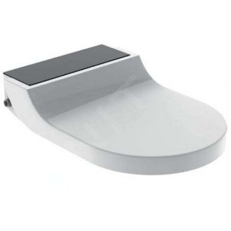 Geberit AquaClean - Abattant de bidet Tuma Comfort, SoftClosing, verre noir 146.272.SJ.1 (1/5)