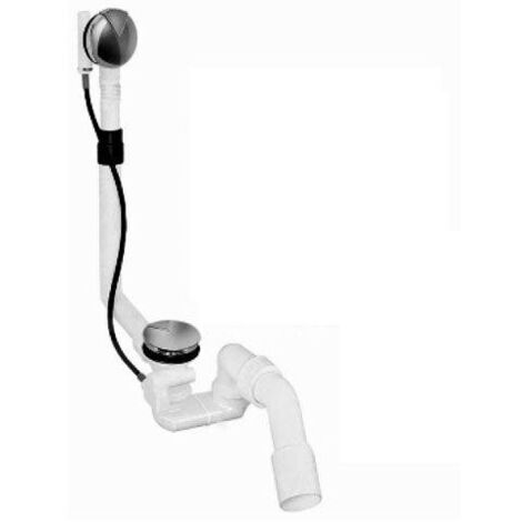 Ideal Standard Accessoires - Garniture de vidage et trop-plein Multiplex, chrome K7804AA