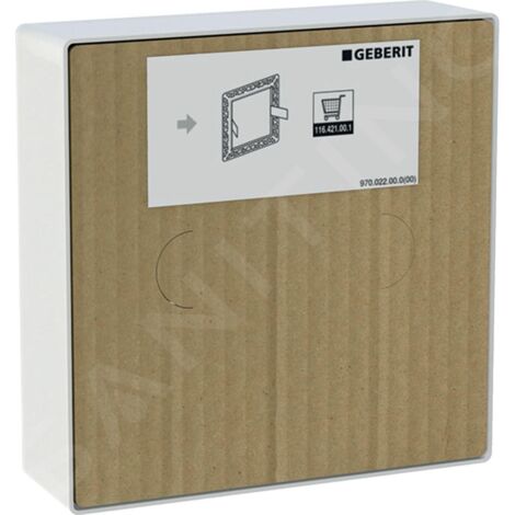 Geberit Accessoires - Couvercle pour plaque de fermeture 244.654.00.1 (1/3)