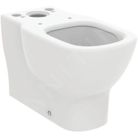 Ideal Standard Tesi - Cuvette WC combiné, évacuation vario, AquaBlade, blanc mat T0082V1 (1/5)