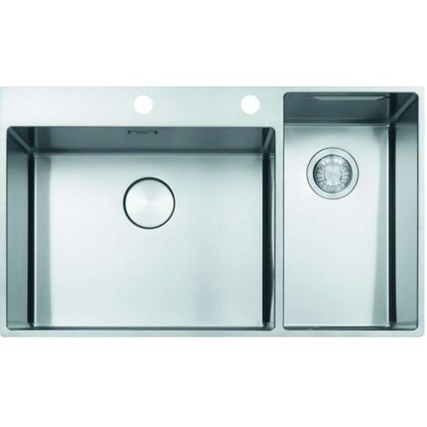 Franke Box Center - Évier BWX 220/620-54-27/2, 860x510 mm, inox 127.0538.259 (1/5)
