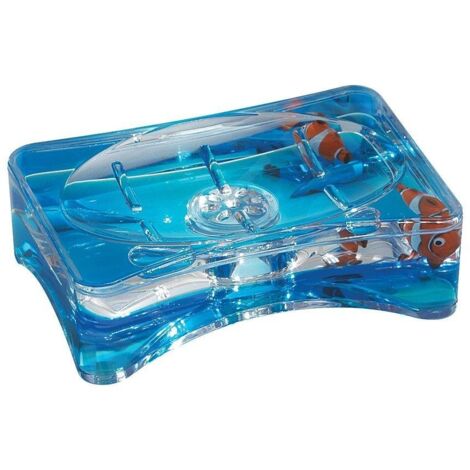 Aqualine Pyxis - Boîte à savon Nemo pour se tenir debout, bleu PY1189 (1/3)