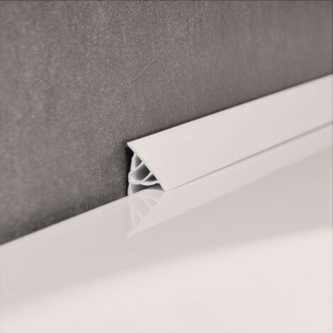 Ravak – Bande de recouvrement 1100 mm – Couleur blanc – Pour étanchéité parfaite des receveurs de douche – XB461100001