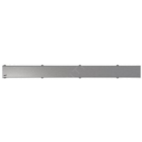 Alcadrain Grilles - Grille pour caniveau de douche linéaire 850 mm, inox mat SPACE-850M (1/3)