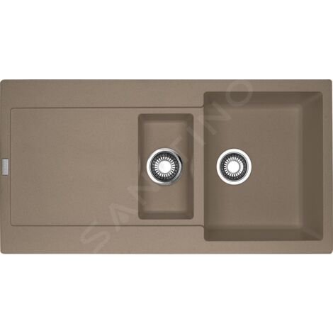 Franke Maris - Évier en fragranit MRG 651, 970x500 mm, cachemire 114.0505.615 (1/3)