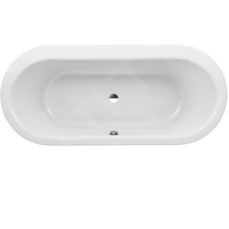 Laufen Solutions - Baignoire avec support, 1800x800 mm, blanc H2245110000001 (1/3)