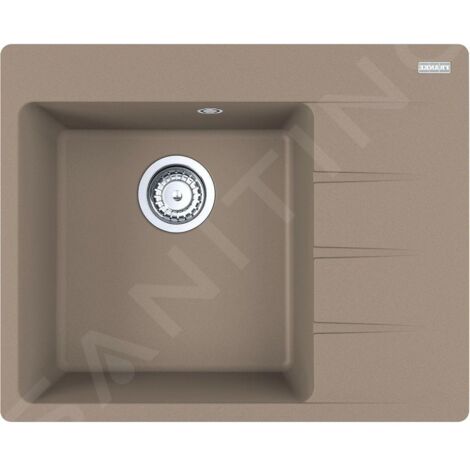 Franke Centro - Évier en Fragranite CNG 611-62 TL/2, 62x50 cm, cachemire 114.0637.501 (1/3)