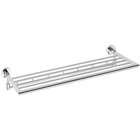 Sapho X-Round - Tablette murale pour servilletes, longeur 655 mm, chrome XR422 (1/3)