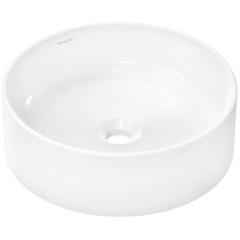 Hansgrohe Xuniva S - Vasque à poser, diamètre 40 cm, sans trop-plein, blanc 60164450 (1/5)