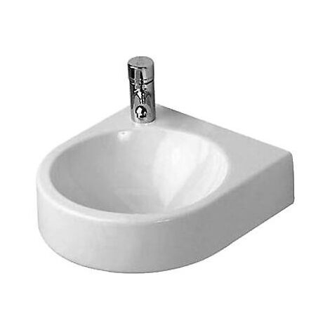 Duravit Architec - Lave-mains 360x380 mm, sans trop-plein, sans trou pour robinet, blanc 0766350000