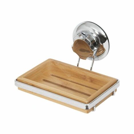 Compactor Bestlock - Porte-savon, bambou/chrome RAN5806 (1/5)