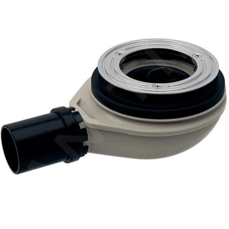 Geberit – Bonde de receveur de douche 90 mm – Garde d'eau 30 mm – Débit 0.5 l/s – Tasse et coupelle démontables