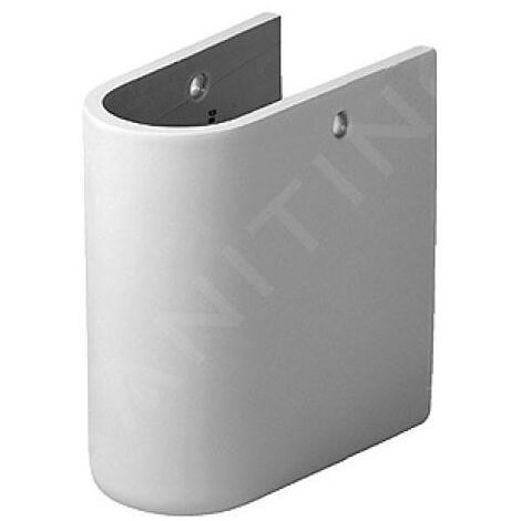 Duravit Starck 3 - Cache-siphon pour lavabo Starck 3, avec WonderGliss, blanc alpin 08651700001 (1/5)