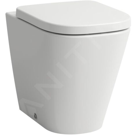 LAUFEN Meda WC au sol, sans rebord, Silent Flush, 360x540mm,