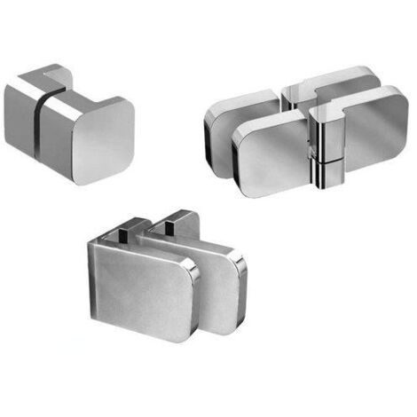 Ravak Brilliant - Kit de montage B SET pour BSD2 80, 90 L, chromé D01000A084 (1/2)