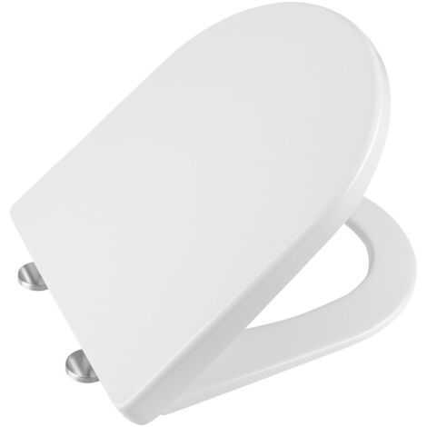 Abattant WC TURKU, Soft Close, Easy Take, blanc (1/5)