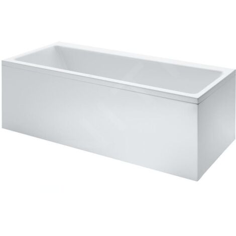 Laufen Pro - Baignoire avec support et panneau frontal droit, 180x80 cm, blanc H2329560000001 (1/3)