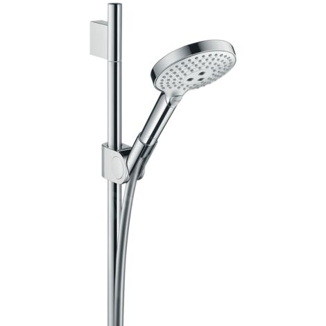 Axor Uno - Set de douche avec douchette Raindance Select S 120 3 jet, barre de douche et flexible de douche, chrome 27987000