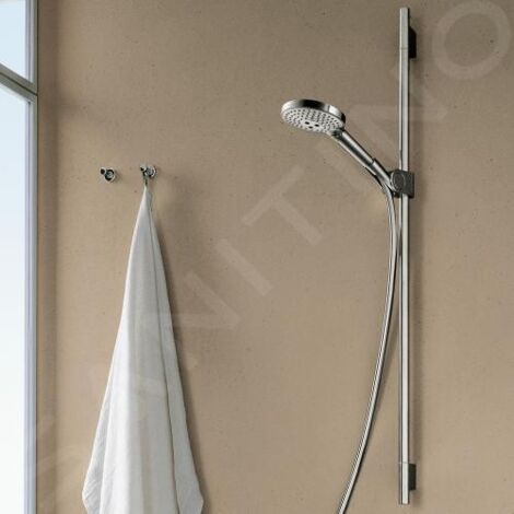 Axor Uno - Set de douche avec douchette Raindance Select S 120 3 jet, barre de douche et flexible de douche, chrome 27987000