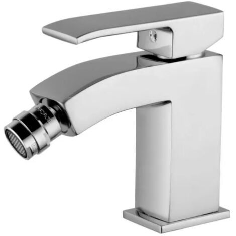 Paffoni Steel looking Level LES131ST bidet mixer Laiton - Steel looking (1/3)
