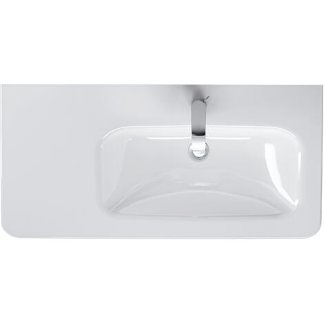 Duravit DuraStyle - Lavabo 800x480mm, avec un trou pour robinet, blanc 2326800000 (1/3)