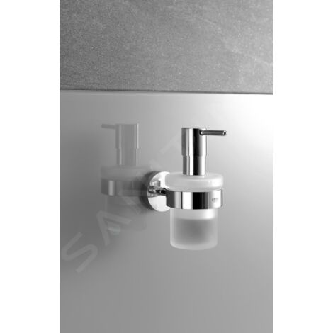 Grohe Essentials - Distributeur de savon liquide avec support, chrome 40448001