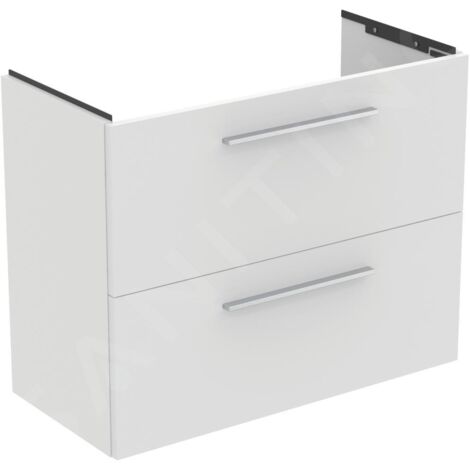 IDEAL STANDARD T5295DU Armoire sous-lavabo i.life S 2 tiroirs (1/5)